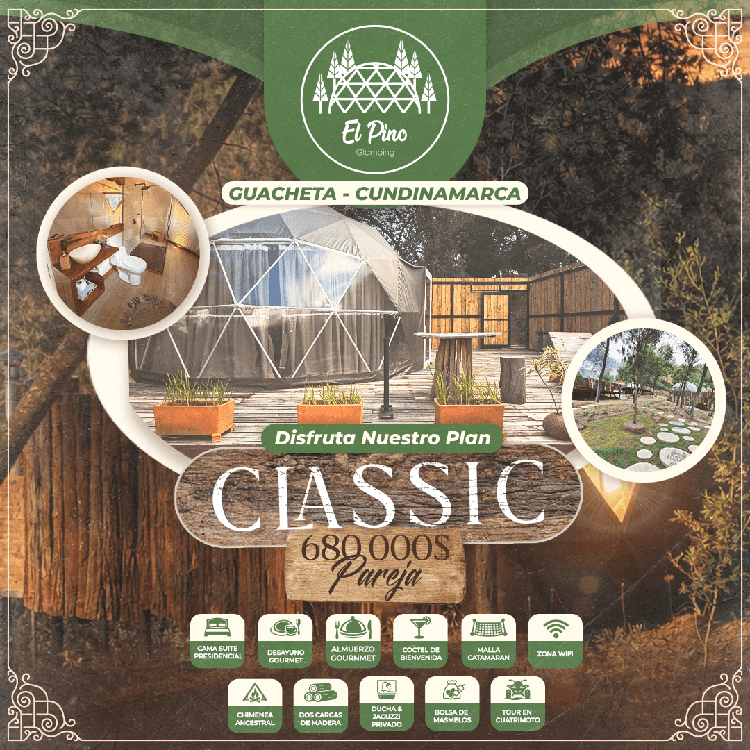 🌿✨ PLAN CLASSIC GLAMPING LUXURY ✨🌿